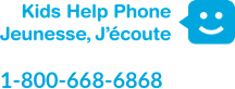 Kids Help Phone Jeunesse, J'écoute 1-800-668-6868
