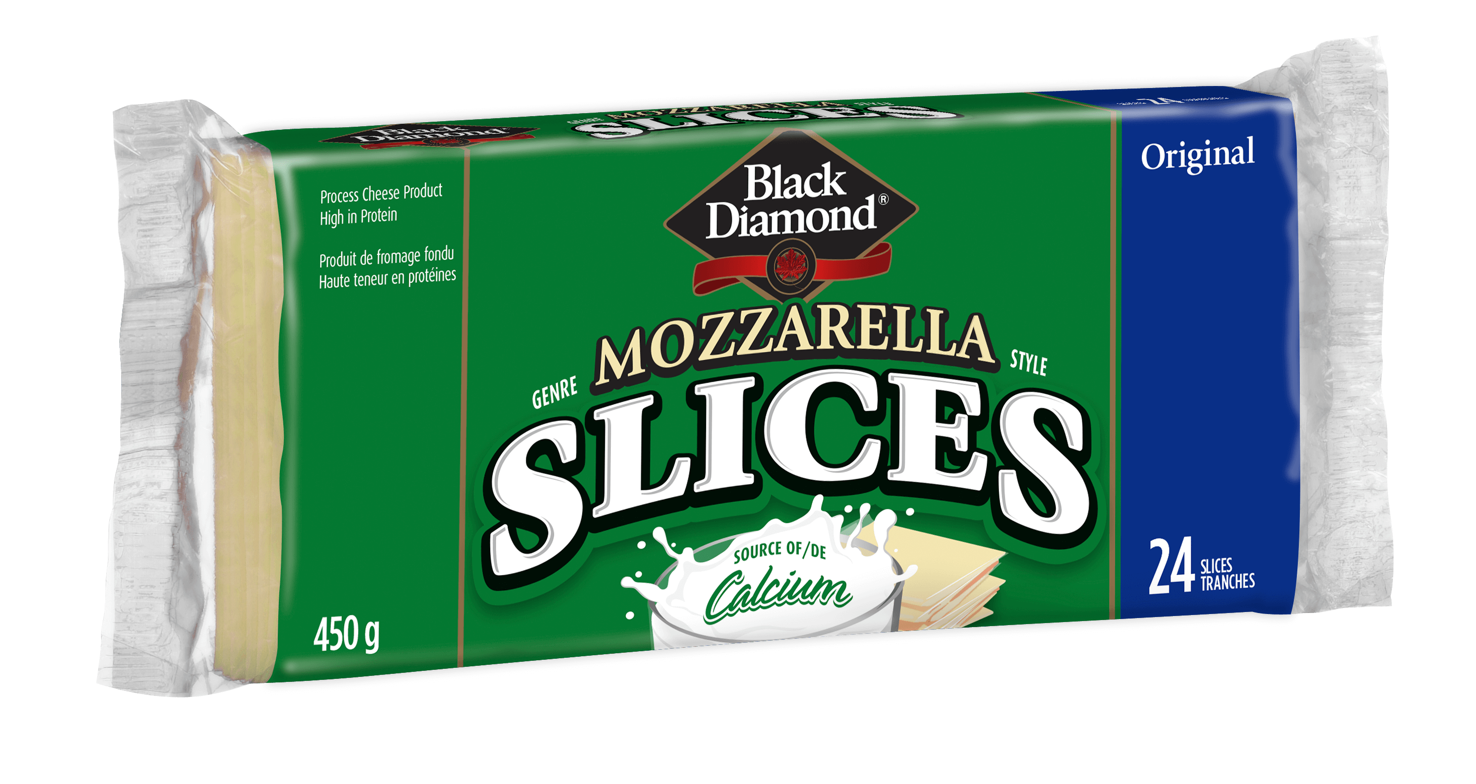 Discover Our Mozzarella Slices Black Diamond