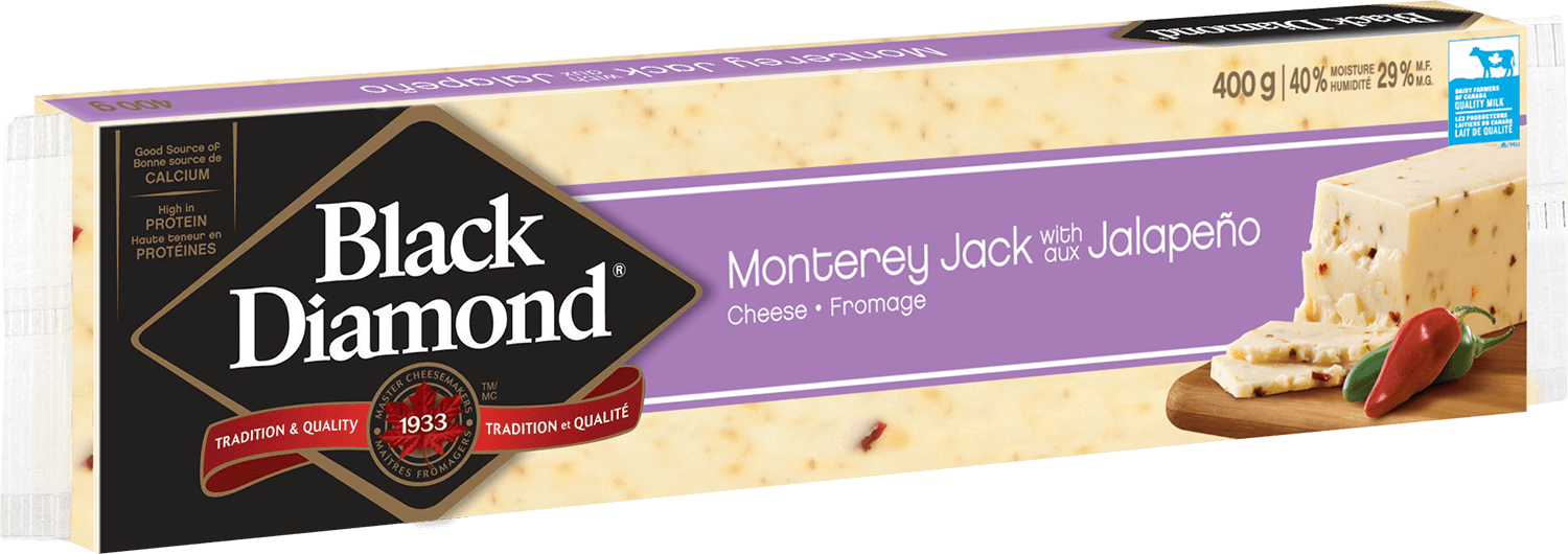 Monterey Jack aux piments jalapeño