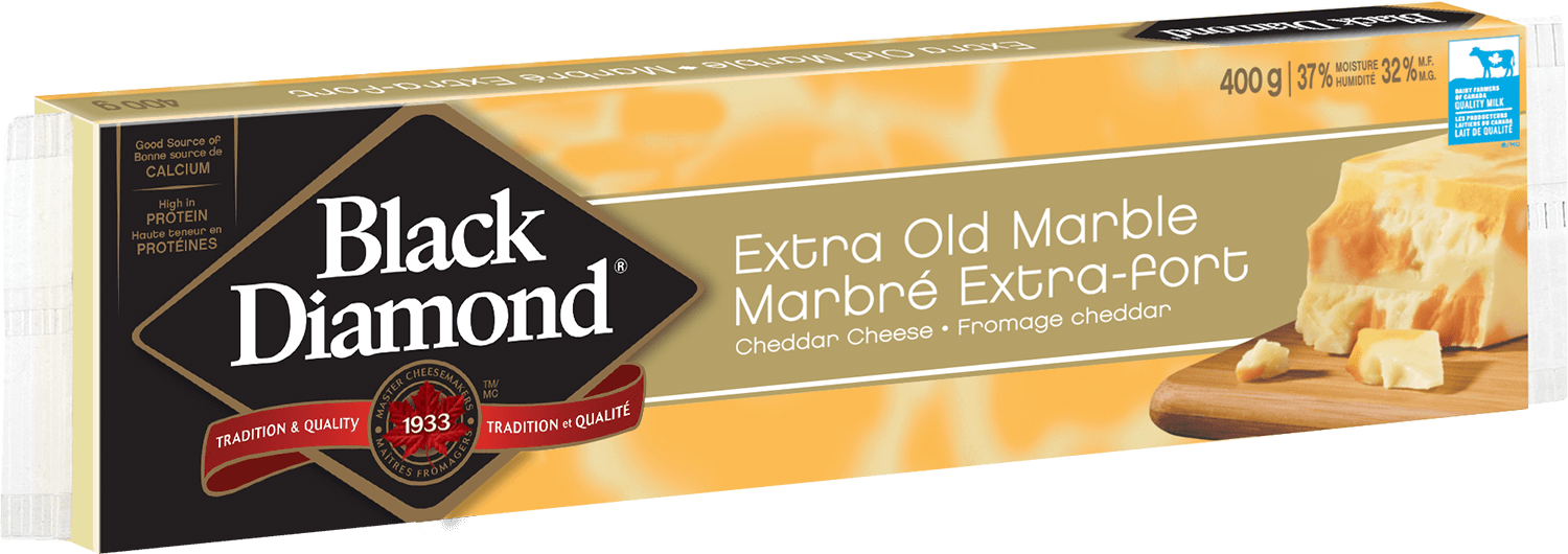 Cheddar marbré extra-fort