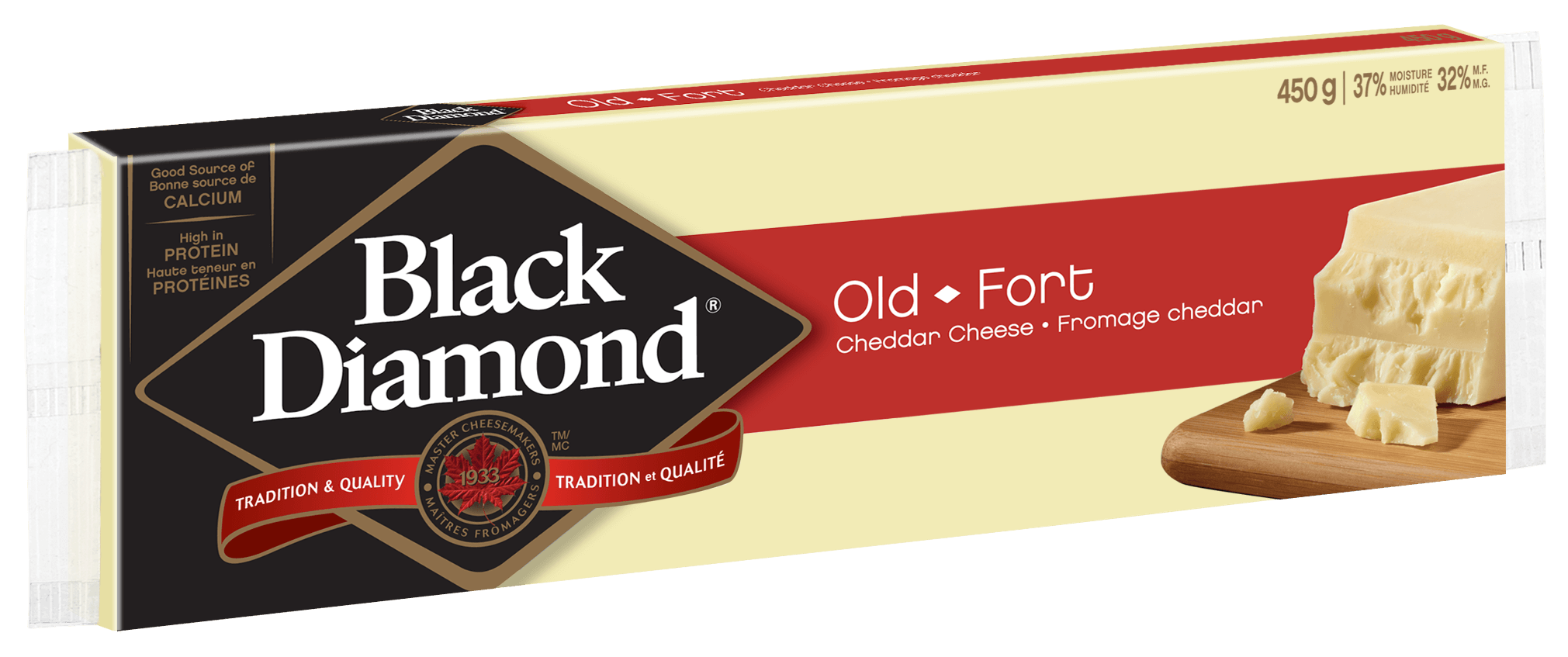Cheddar fort blanc 450 g