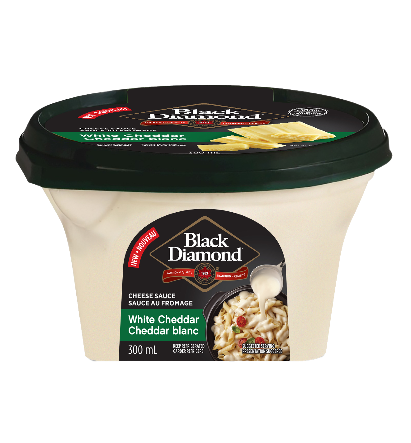 White Cheddar Cheese Sauces Our Cheeses Black Diamond
